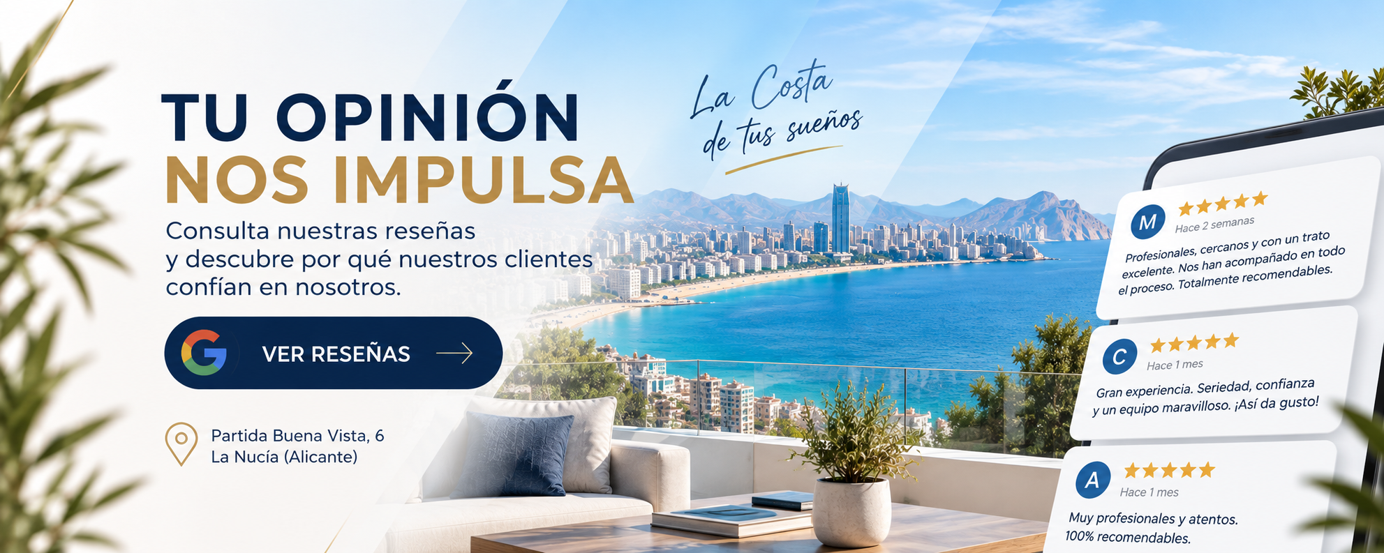 Consulte nuestras reseñas. HOME BENIDORM  en 