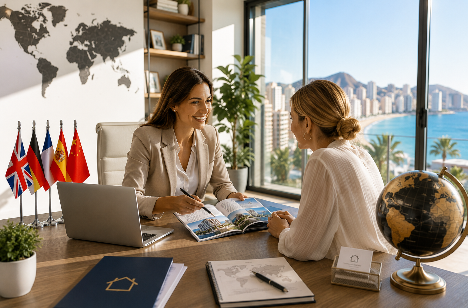 Atención a clientes internacionales. HOME BENIDORM  en 